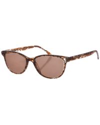 Zen - Z398B Oval-Shaped Acetate Sunglasses - Lyst