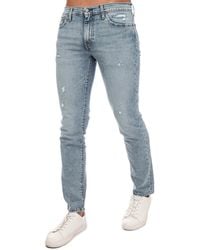 Levi's - 511 Thrifted Casual Slim Jeans (blauw) - Lyst