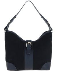 Ashwood Leather - 'Tesoro Toscano' Top Zip Soft Suede Shoulder Bag - Lyst