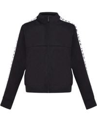 DSquared² - Getapete Mouwen Dean Sport Fit Zwarte Jas - Lyst
