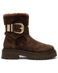 Steve Madden - Suede Fabric Lodge 205 Boots - Lyst