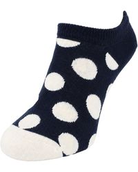 Happy Socks - 1-Pack Big Dot No Show Cotton - Lyst