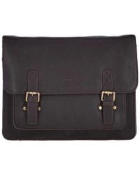 Ashwood Leather - 'Riccardo' Carry All Real Messenger Bag - Lyst