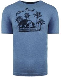 Eden Park - Paris Beach Logo T-Shirt Cotton - Lyst