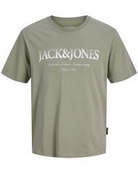Jack & Jones - Logo Print T-Shirt Short Sleeve - Lyst