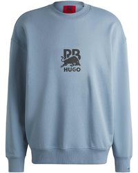 BOSS - X Racing Bulls Dahrain Stealth Logo Sweatshirt - Lyst