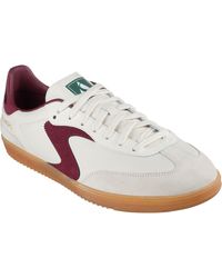 Skechers - Hotshot Pyke Synthetic /Burgundy Trainers - Lyst