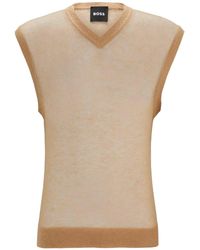 BOSS - Lucid Sweater Vest (Medium) - Lyst
