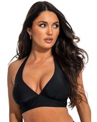 Pour Moi - Space Halterneck Bikini Top - Lyst