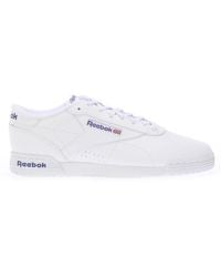 Reebok - Classics Ex-O-Fit Lo Clean Logo Intense Trainers - Lyst