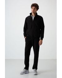 TOMMY LIFE - Knit Fleece Sweatshirt And Pants Set - Lyst