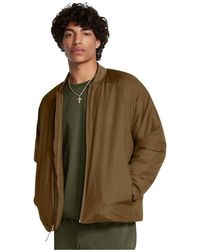 Under Armour - Unstoppable Bomber Jacket - Lyst
