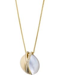 Orphelia - 'Moragene' 925 Sterling Chain With Pendant - Lyst