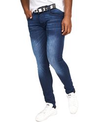 Crosshatch - Barbeck Slim Jeans (Dark Wash) - Lyst