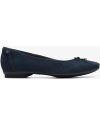 Clarks - Candra Light Suede Shoes - Lyst