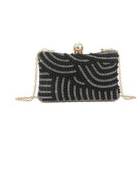 SVNX - Pearl Embellished Clutch Bag - Lyst