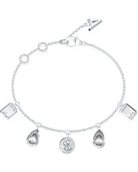 Guess - Ubb05239Rhl Ladies 4G Light Bracelet - Lyst