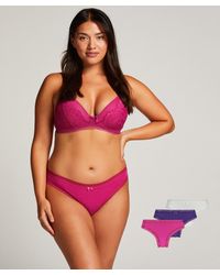 Hunkemöller - Classics Brazilians 3-Pack - Lyst