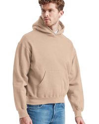 Fruit Of The Loom - Supercotton Cotton Hoodie (Desert) - Lyst