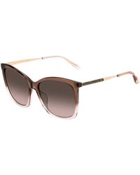 Jimmy Choo - Brown Acetate Sunglasses - Lyst