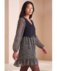 Roman - Petite Waistcoat Dress - Lyst