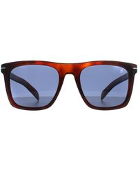David Beckham - Square Tortoise Avio Db 7000/S - Lyst