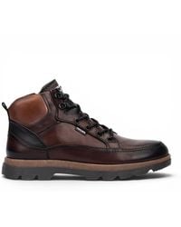 Pikolinos - Leather Lace-Up Ankle Boots - Lyst