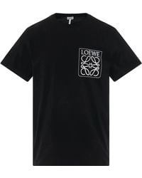 Loewe - Anagram Fake Pocket T-Shirt - Lyst