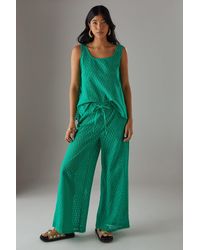 Warehouse - Crochet Tie Side Tank Top - Lyst