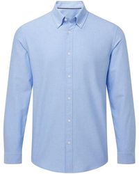 Asquith & Fox - Oxford Long-Sleeved Formal Shirt Cotton - Lyst