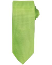PREMIER - Adult Micro Waffle Tie (Lime) - Lyst