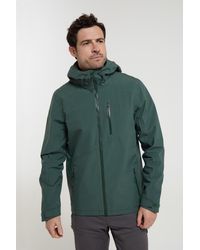 Mountain Warehouse - 'Bachill' Waterproof Jacket Adjustable Hood Lightweight Activewear Coat - Lyst