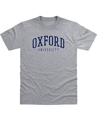 Park Fields - University Of Oxford Heather T-Shirt Cotton - Lyst