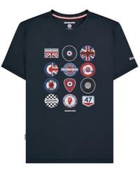 Lambretta - Adult Cotton Badge T-Shirt - Lyst