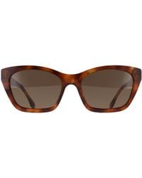 Fendi - Rectangle Blonde Havana Fe40205I Forever - Lyst