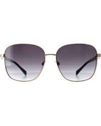 Karen Millen - Square Dark Gradient Km7020 Metal - Lyst
