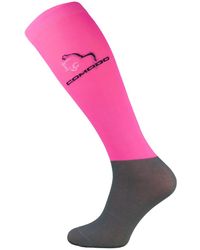 Comodo - 1 Pack Ladies Microfibre Knee High Horse Riding Equestrian Socks - Lyst