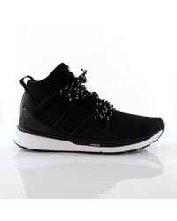 PUMA - Ignite Blaze Of Glory Limitless Hi Lace Up Trainers 363126 01 Textile - Lyst