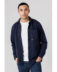 Tokyo Laundry - Cotton Blend Brush-Back Fleece Long Sleeve Shirt - Lyst