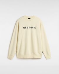 Vans - Tell A Friend Fit Loose Crew - Lyst