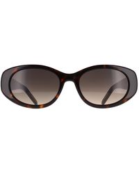 BOSS - Oval Havana Gradient 1859/G/S - Lyst