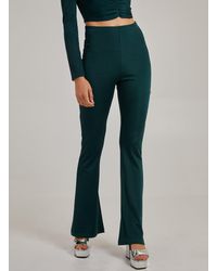 Pink Vanilla - Shimmer Flared Trousers - Lyst