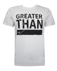 Under Armour - Greather Than T-Shirt Graphic Top 1356306 100 Cotton - Lyst
