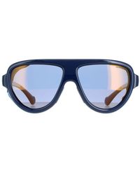 Moncler - Aviator Leather Mirror Ml0089 - Lyst