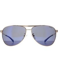 Polaroid - Aviator Mirror Polarized Pld 2160/G/S/X - Lyst