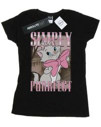 Disney - Ladies Aristocats Marie Simply Purrfect Homage Cotton T-Shirt () - Lyst