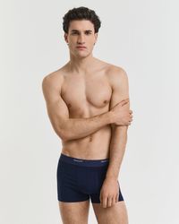 GANT - 3-Pack Core Trunks With Logo Waistband - Lyst