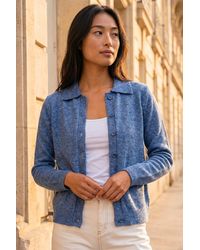 Roman - Petite Collar Cardigan - Lyst