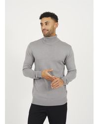 Brave Soul - Turtle Roll Neck Knitted Jumper - Lyst