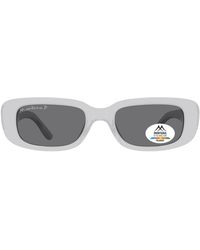Montana - Rectangle Light Transparent Smoke Polarized Mp65 - Lyst